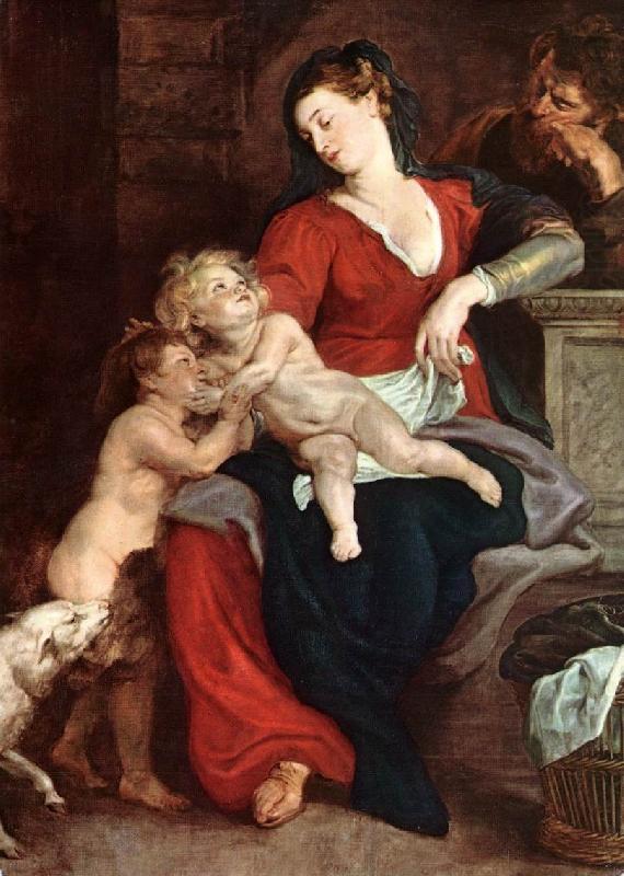 The Holy Family with the Basket f, RUBENS, Pieter Pauwel